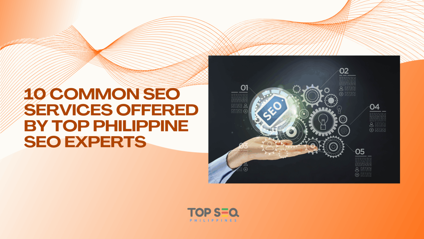 Common SEO services offered in PH