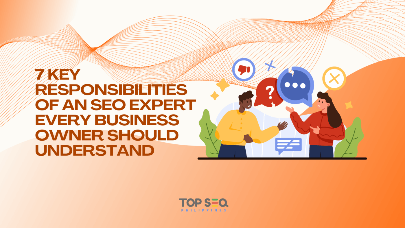 Responsibilities of SEO expert