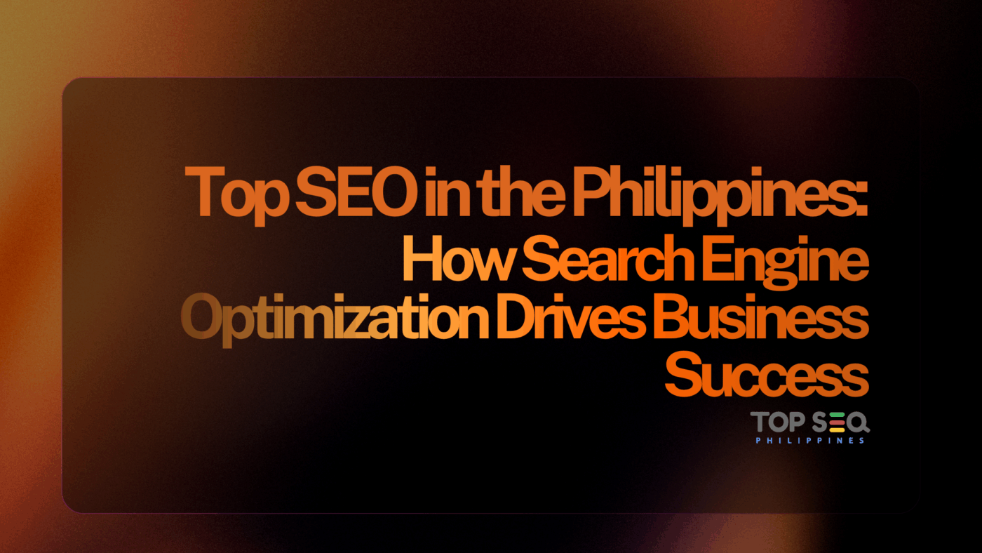 Top SEO in the Philippines