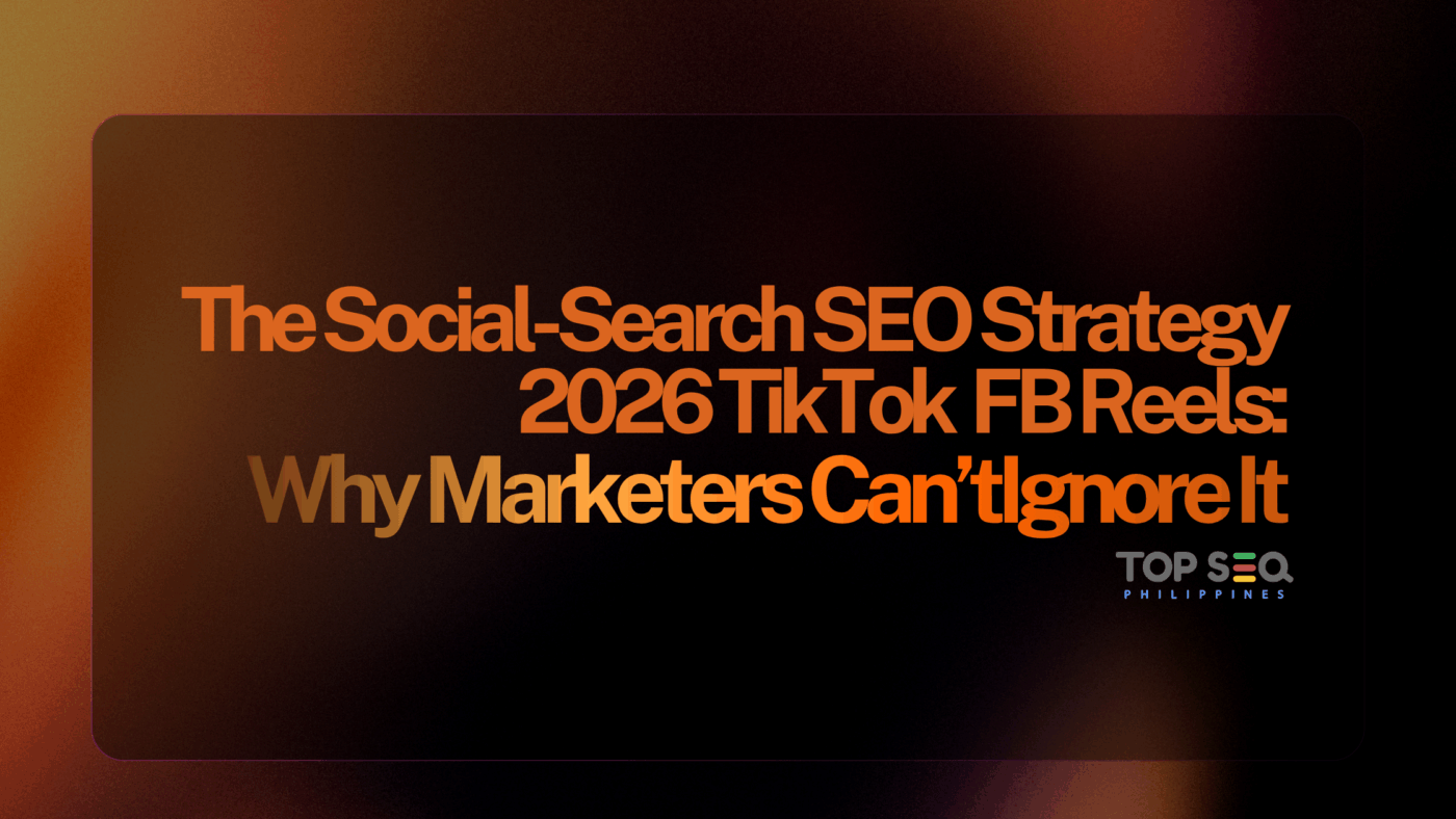 The social-search SEO strategy 2026
