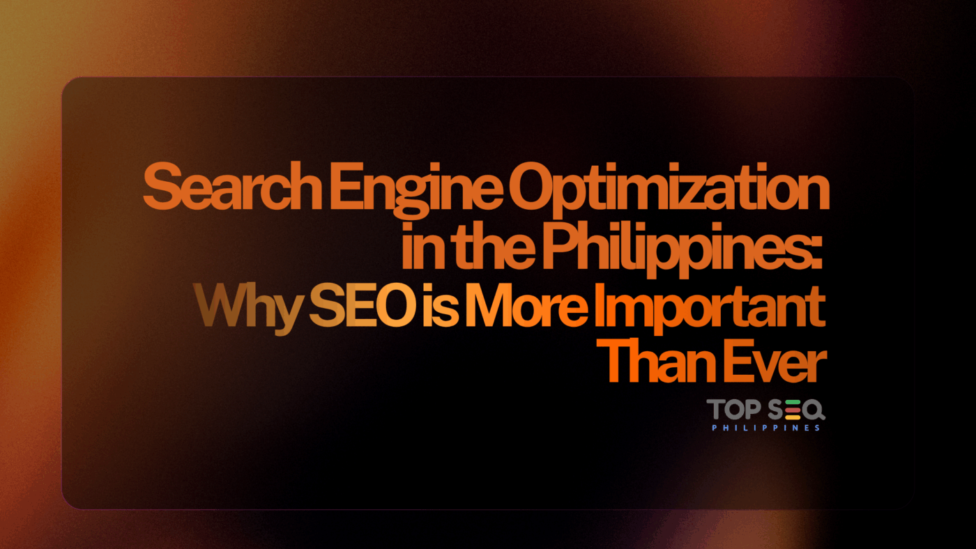 Search Engine Optimization in the Philippines