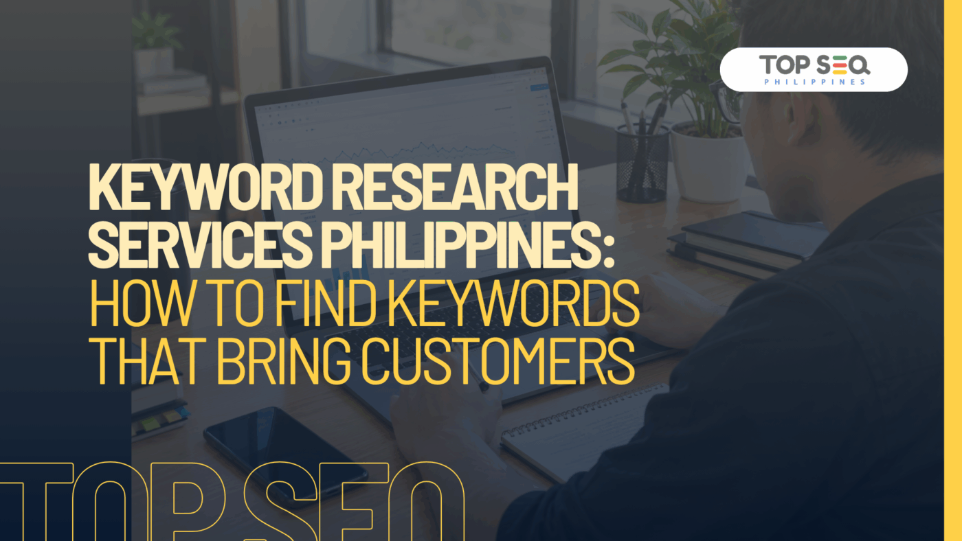 Keyword Research Services Philippines – SEO specialist analyzing search data