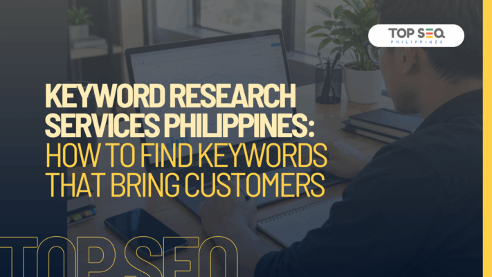 Keyword Research Services Philippines – SEO specialist analyzing search data